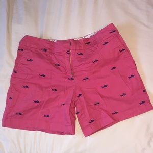 Hot pink British khaki shorts size 2